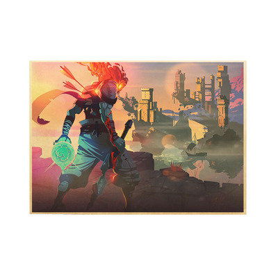 死亡细胞游戏周边牛皮纸海报