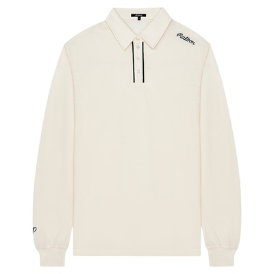 韩国MALBON高尔夫服装25秋冬季男款长袖POLO运动休闲宽松透气卫衣