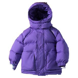 雅鹿2025新款儿童羽绒服短款加厚男童女童中小童宝宝洋气冬季外套