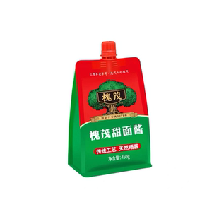 槐茂甜面酱家用450g带嘴中华老字号老式正宗烤鸭煎饼果子专用酱料