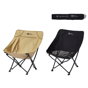 牧高笛折叠椅户外便携靠背钓鱼凳子导演椅躺椅露营舒适月亮椅