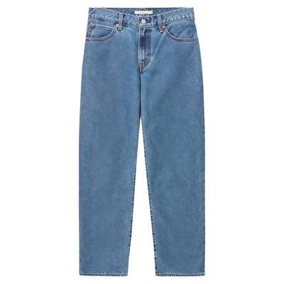 李维斯美式女士宽松直筒牛仔裤