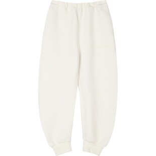 蓬马大童长裤子纯色运动空气层弯刀裤春装男女儿童pomme de terre