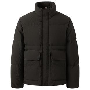 Navigare意大利小帆船鸭绒羽绒服男士新款三防微阔外套