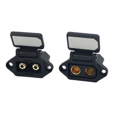 QS8-S公母带品字座外壳顺丰直邮