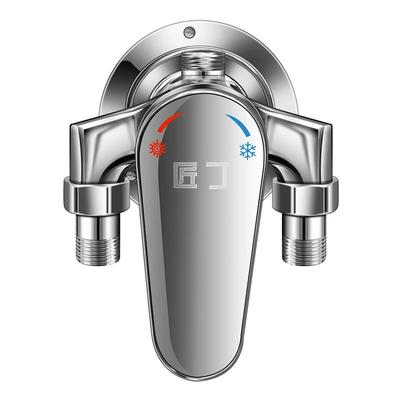 匠丁混水阀明装明管安装