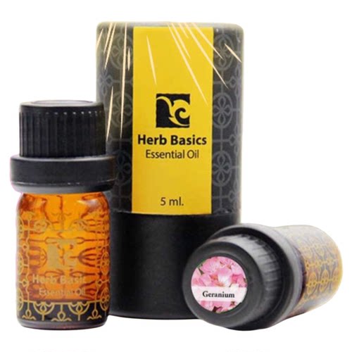 泰国清迈HerbBasics天竺葵单方精油改善油皮平衡油脂缓解解焦虑