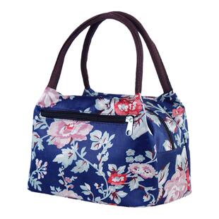 防水轻便帆布女包手提袋妈妈小布包妈咪布包上班手拎包饭盒便当包