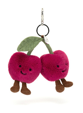 英国Jellycat趣味樱桃包包挂饰挂件钥匙扣毛绒玩偶玩具生日礼物