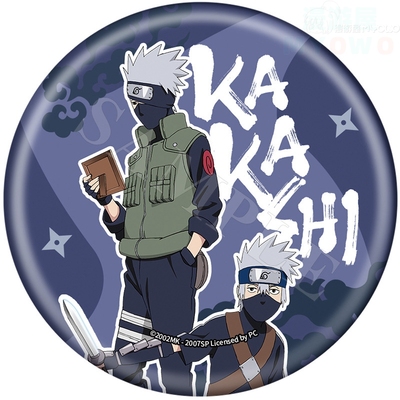 火影忍者卡卡西主题专区徽章正版