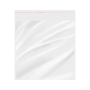 宣卡纸专用收纳袋国画收纳册作品收集册正方形插页袋资料册作品文件夹口袋OPP自粘袋萱纸作品集33cm收藏画册