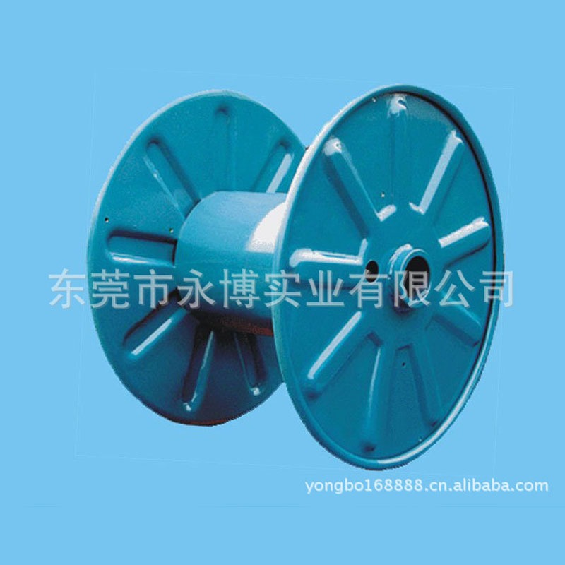 永博冲压铁盘630焊接线盘电缆板线钢铁绞轮工字卷绕放线