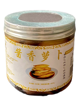 即食酱萝卜鲜嫩脆爽330克罐头