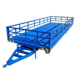 车间移动工具车牵引拖板车物料周转车工程板车牵引平板车重型拖车