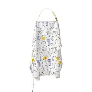 科巢哺乳巾外出防走光喂奶遮挡神器户外遮羞布辣妈款罩衣披肩斗篷