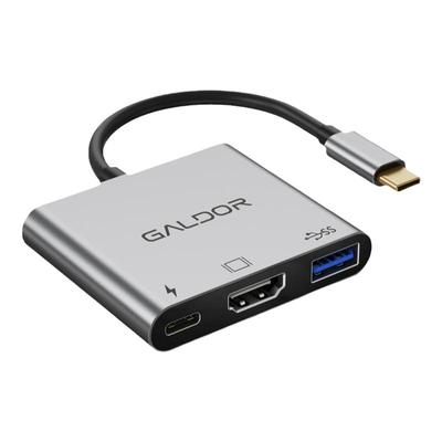 高清投屏供电三合一适用华为拓展