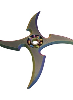3D打印指尖旋转七彩飞镖玩具