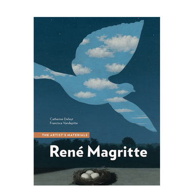 【现货】勒内·马格里特:艺术家的素材 René Magritte: The Artist's Materials 原版英文艺术画册画集
