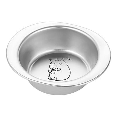 316不锈钢儿童双耳辅食碗