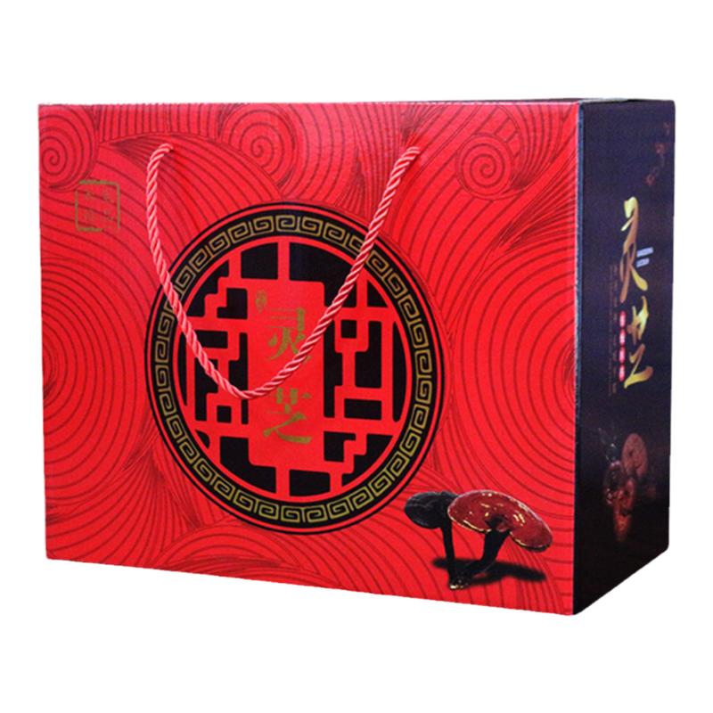 石斛灵芝高档礼品盒包装纸箱菌菇