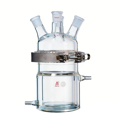 三爱思双层开口反应器平底圆底