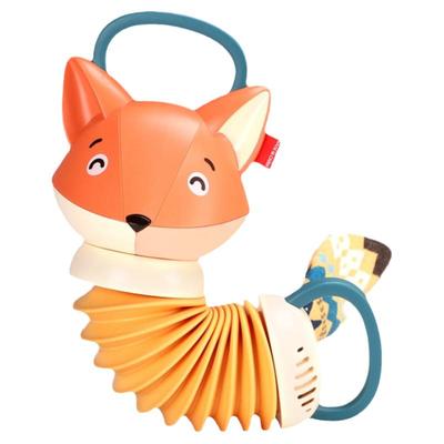 音乐玩具狐狸手风琴安抚挂件