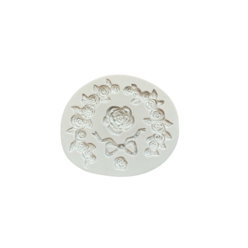 玫瑰花牡丹菊花雏菊硅胶模具花朵镜面滴胶黏土软陶超轻粘土模具