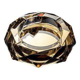 烟灰缸高端大气上档次水晶玻璃创意家用客厅轻奢高级感ktv酒吧用