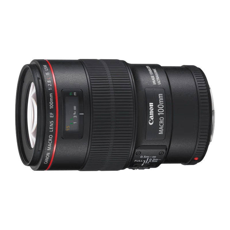 全新佳能100mmF2.8LISUSM微距