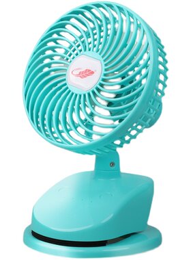 共田F15F25夹子摇头双电池风扇F10迷你静音充电BB车宿舍随身便携