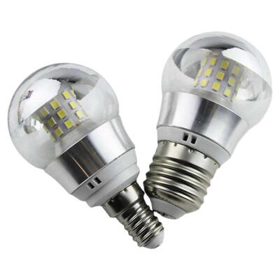 led半电镀银反射圆泡灯镀金无影