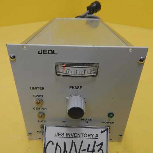 JEOL EH-RPS02 Manual Adjustable -/180 Phase Shifter Used Wor