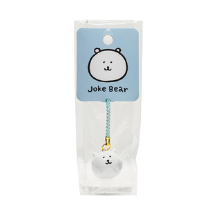 KKV正品遊器物Joke Bear系列水音铃卡通装饰包包挂件钥匙扣挂饰
