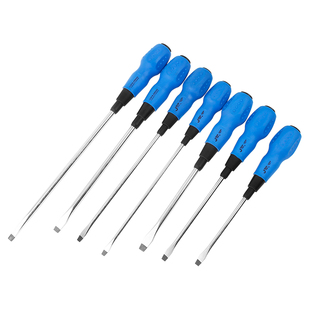 捷科软柄葫芦柄螺丝刀小改锥超硬工业级强磁性罗丝刀一字开刀工具