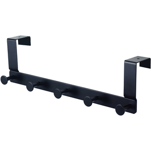 北欧风门后挂钩门框不限门厚背后面挂勾卧室家用挂衣架加长版挂架