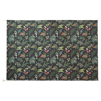 美式田园风桌布仿棉麻提花台布轻奢高级盖巾复古茶几盖布法式新款