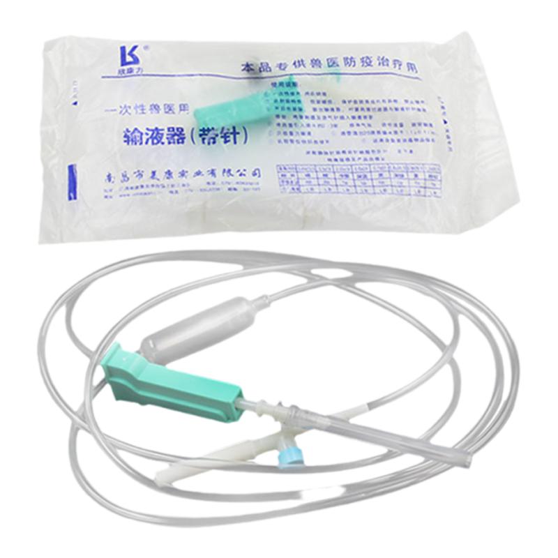 兽用输液器一次性9号12号16号输液针动物点注射输液器兽用点滴管