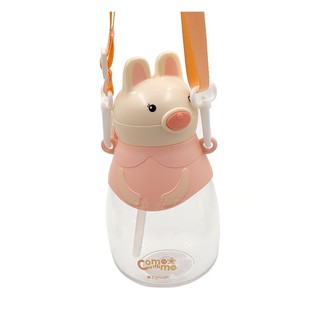 振兴宝宝吸管杯水杯儿童喝奶喝水学饮杯卡通可爱婴儿水壶600ml800