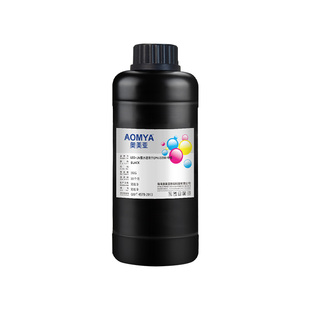 奥美亚适用i3200喷头专用UV-DTF墨水UV水晶标uv打印光油透明3200专用uv打印机墨水彩白彩墨AB膜打印LOGO印刷