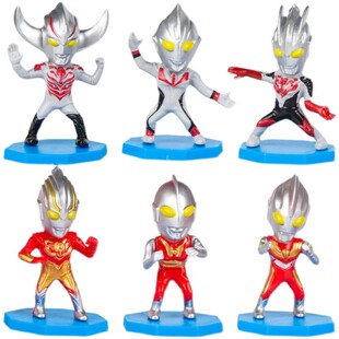 奥特曼蛋糕装饰摆件网红凹凸曼超人打怪兽恐龙儿童男孩生日插件