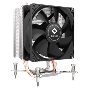 冰度BD200双铜管CPU散热器9厘米静音风扇AMD通用款1851/1700/115X