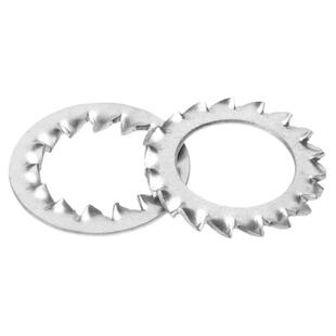 304不锈钢DIN6798J内外锯齿垫圈垫片防松垫圈M3M5M6M10M20M22M24