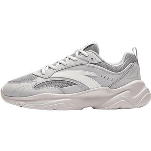 安踏男鞋休闲鞋官网旗舰2025冬季新款潮流百搭软底皮面运动休闲鞋