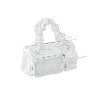 RosyPosy柔设手提包女单肩包包大容量通勤分区小食量痛包波士顿包