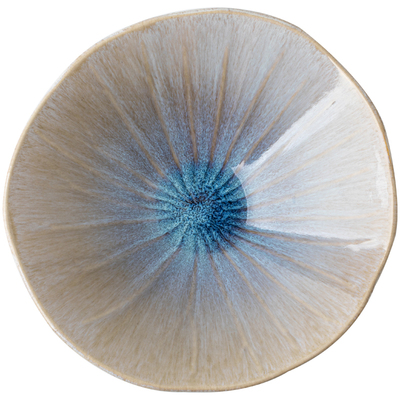 巷子尾绝美窑变釉不规则陶瓷菜碗