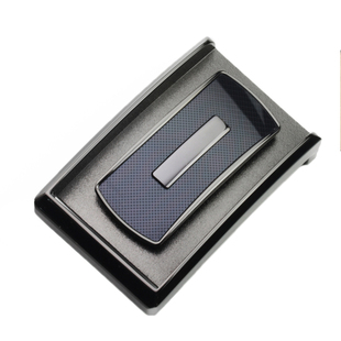 男士腰带头打孔皮带扣头内穿平滑扣板扣裤带头天地扣3.58cm单钉扣