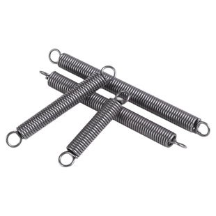 弹簧钢不锈钢双钩小拉簧伸强力拉力线径1.5外径11-12长40-75mm定