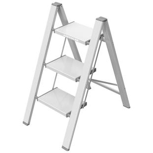 奥鹏多功能折叠梯子家用铝合金加厚人字梯花架二三步楼梯便携梯凳