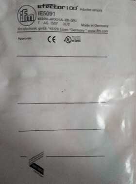 议价全新IFM易福门 IE5091 IEB3001-APOG/US-100-DPO 现货