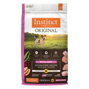 【自营】Instinct天然百利无谷鸡小型犬粮成犬粮11磅/5kg狗粮
